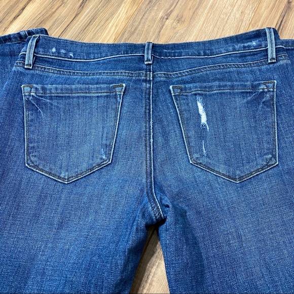 Loft Relaxed Skinny Distressed Jeans 29/8P - Picture 11 of 11